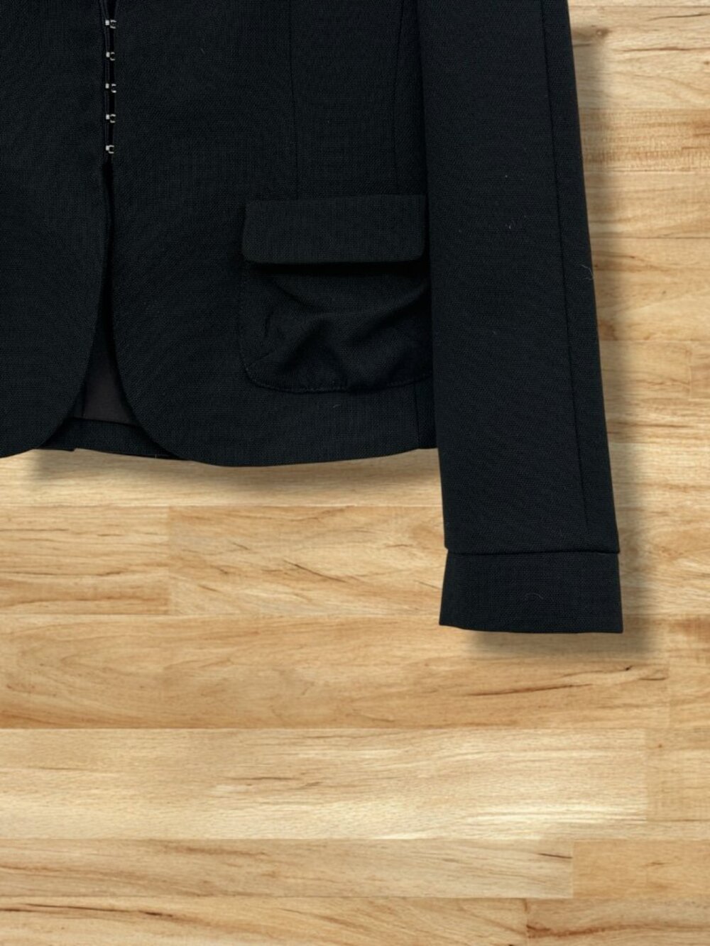 Marc Jacobs‎ Wool Blazer with Silver Hook Closures 4 - Picture 3 of 7